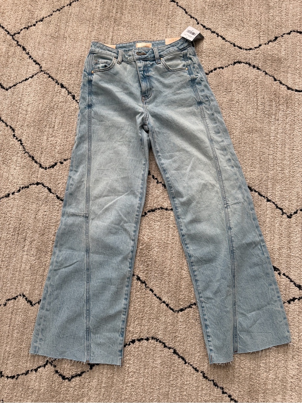 Kut from the Kloth Meg Light Wide-Leg Jeans